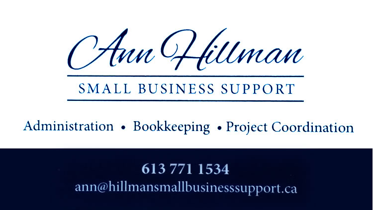 Ann Hillman Small Business Support